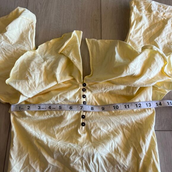 Free People Solid Matilda Bodysuit size L - Picture 3 of 10